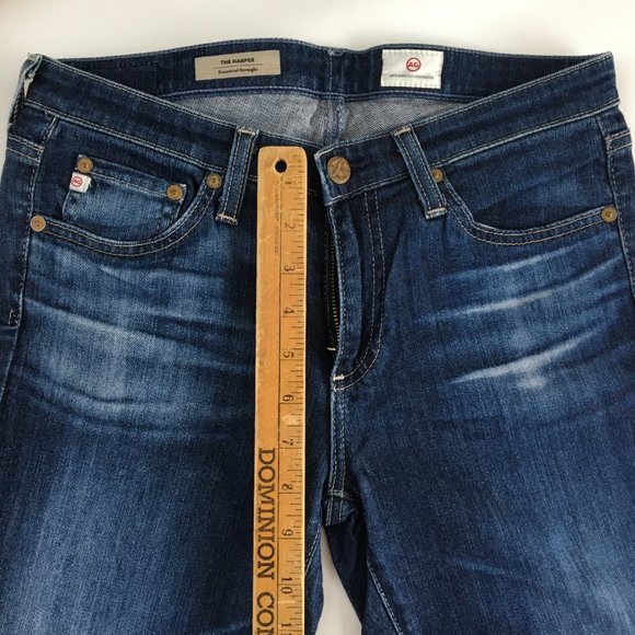 Ag Adriano Goldschmied HARPER Essential Straight Jeans 26 - Picture 7 of 8